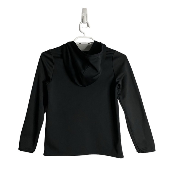 Under Armour Youth Girl's Black Loose Sweatshirt Hoodie - Picture 8 of 8